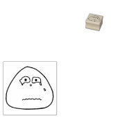おにぎり顔スタンプ（5） RUBBERSTEMPEL (Gestempeld)