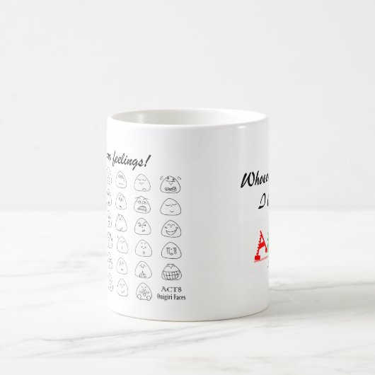 おにぎり顔マグカップ KOFFIEMOK (Center)