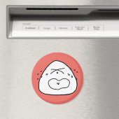 おにぎり顔(レッド10) MAGNEET (Insitu (Vaatwasser))