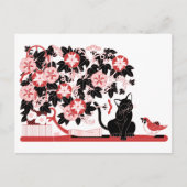 おはようあさがお（Good morning,morning glory.） Briefkaart (Voorkant)