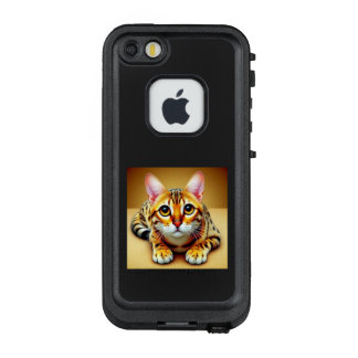 お控えなすって！あっしは猫のベンガルです LifeProof FRÄ’ iPhone SE/5/5s HOESJE