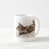 お腹なでなでして！ベンガル子猫　マグカップ KOFFIEMOK (Voorkant rechts)