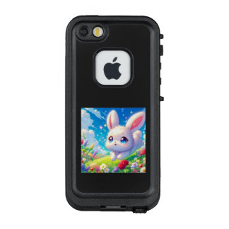 お花畑を跳ねるぴょんこちゃん💛 LifeProof FRÄ’ iPhone SE/5/5s HOESJE
