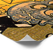 お け 蛛, 国 芳, Monster Spider, Kuniyoshi, Ukiyo-e Poster (Hoek)