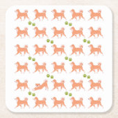 かわいいしばいぬがいっぱい KARTONNEN ONDERZETTERS (Voorkant)