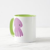 かわいいクラゲのコーヒーカップ MOK (Voorkant links)