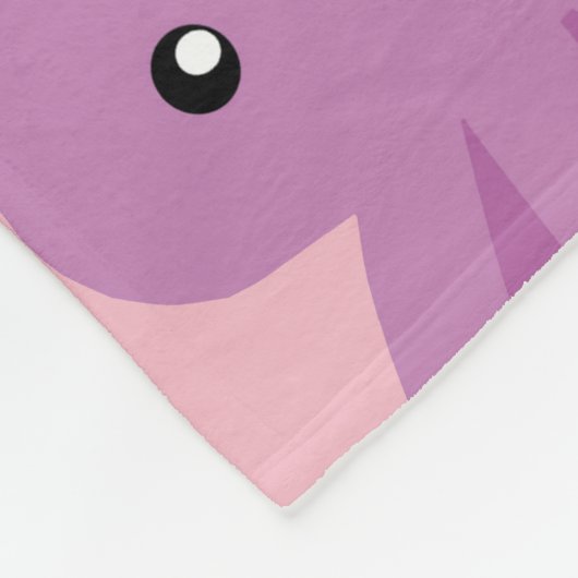 かわいいクラゲのフリースブランケット FLEECE DEKEN (Hoek)