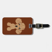 かわいいトイプードル BAGAGELABEL (Voorkant horizontaal)