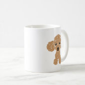 かわいいトイプードル KOFFIEMOK (Voorkant rechts)