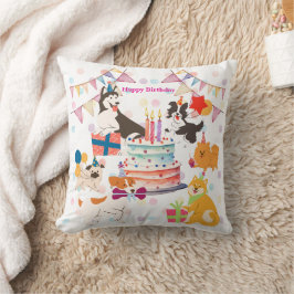 かわいい犬がいっぱい♡ピンクのバースデーパーティー  KUSSEN