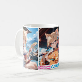 かわいい猫耳娘のカップ KOFFIEMOK