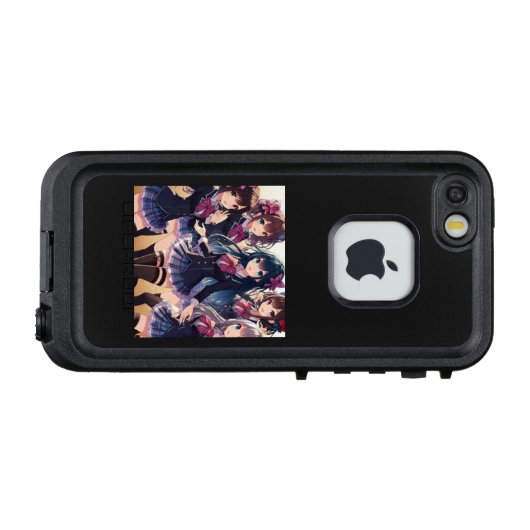 きらめく青春☆ガールズユニット LifeProof iPhone HOESJE (Achterkant (horizontaal))