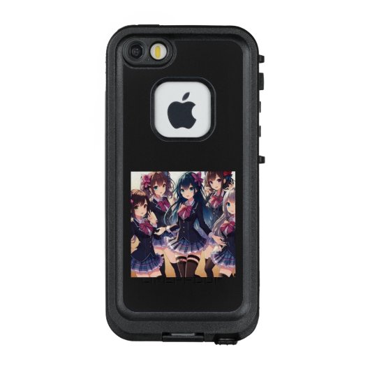 きらめく青春☆ガールズユニット LifeProof iPhone HOESJE (Achterkant)