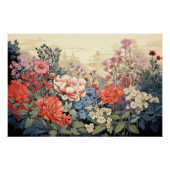 きれいな色とりどりの花 PERFECT POSTER (Voorkant)