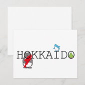 く ま ぺ ん HOKKAIDO UITNODIGING BRIEFKAART (Voorkant / Achterkant)