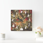 く る み り 人 形 割 VIERKANTE KLOK (Huis)