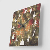 く る み り 人 形 割 VIERKANTE KLOK (Hoek)