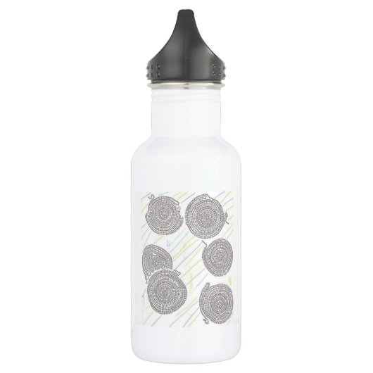 「ぐるぐる算数」水筒 WATERFLES  (Links)