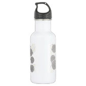 「ぐるぐる算数」水筒 WATERFLES (Achterkant)