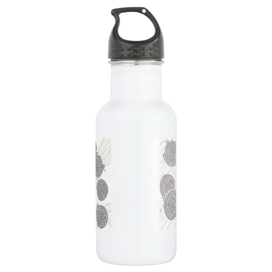 「ぐるぐる算数」水筒 WATERFLES (Achterkant)