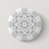 ぐるっとあにまる「カワイイアザラシ親子」缶バッジ RONDE BUTTON 5,7 CM (Voorkant)