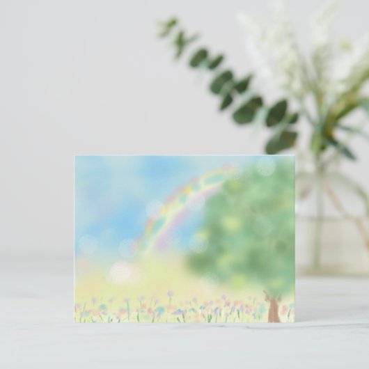 こころの楽園 BRIEFKAART (Staand voorkant)