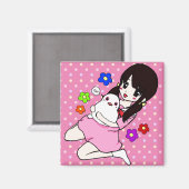 さぁたんとぴょんちゃん MAGNEET (Voorkant / Achterkant)