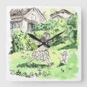 さいいむじ VIERKANTE KLOK (Voorkant)