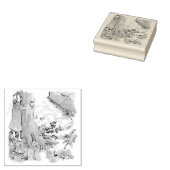 さいれくじ RUBBERSTEMPEL (Gestempeld)