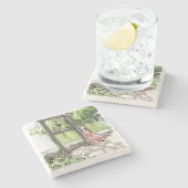 さいれごじ STENEN ONDERZETTER (Zijkant)