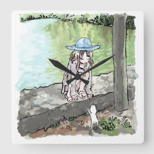 さいれなじ VIERKANTE KLOK (Voorkant)