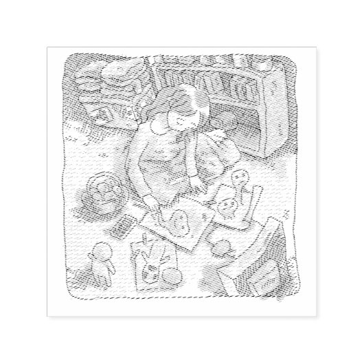 さないいじ  ZELFINKTENDE STEMPEL (Design)