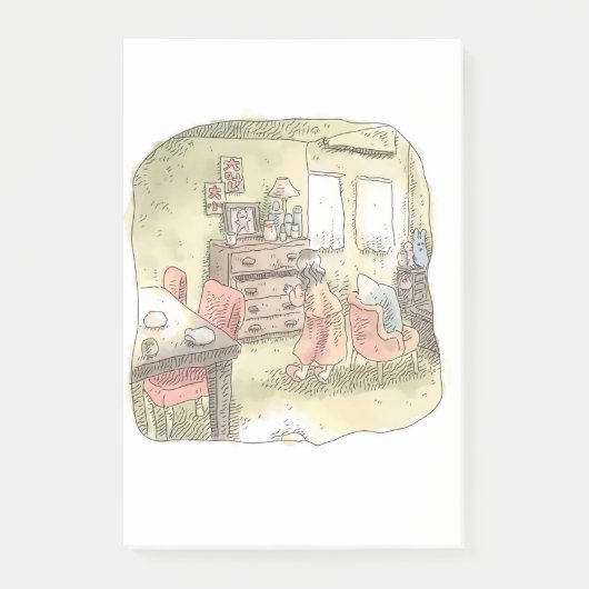 さなくくじ POST-IT® NOTES (Voorkant)