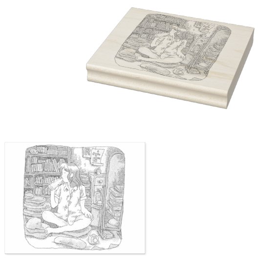 さなさごじ RUBBERSTEMPEL (Gestempeld)