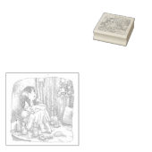 さななやじ RUBBERSTEMPEL (Gestempeld)