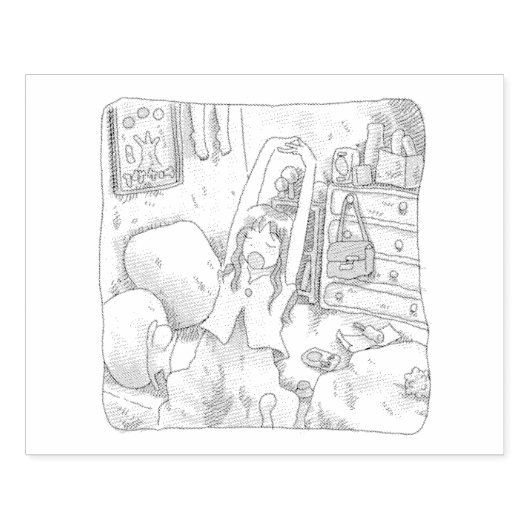 さなれむじ RUBBERSTEMPEL (Afrduk)