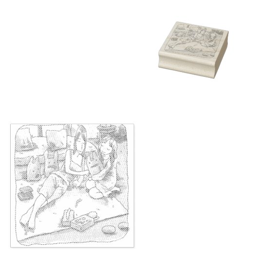 さなれれじ RUBBERSTEMPEL (Gestempeld)