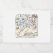 さなれれじ SPARKLING WIJNETIKET (Enkel label)