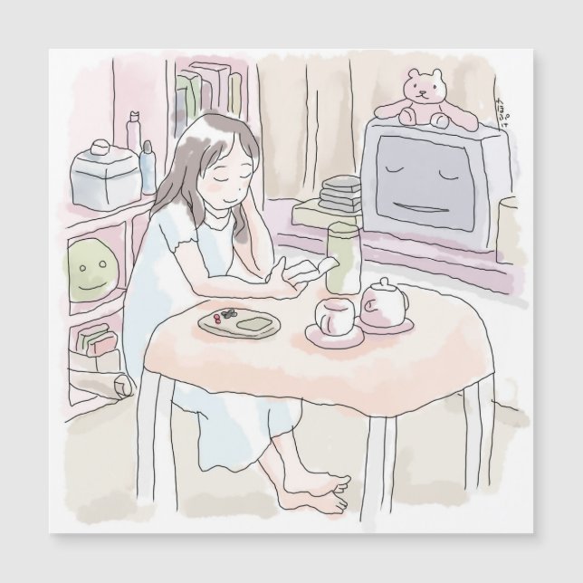 さにいさじ　座る (Voorkant)