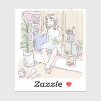 さにいにじ　ぼんやり STICKER