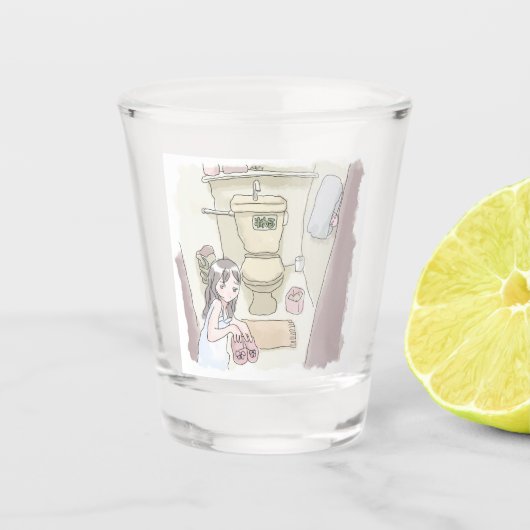 さにししじ SHOT GLAS (Voorkant)