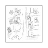 さにしやじ RUBBERSTEMPEL (Afrduk)