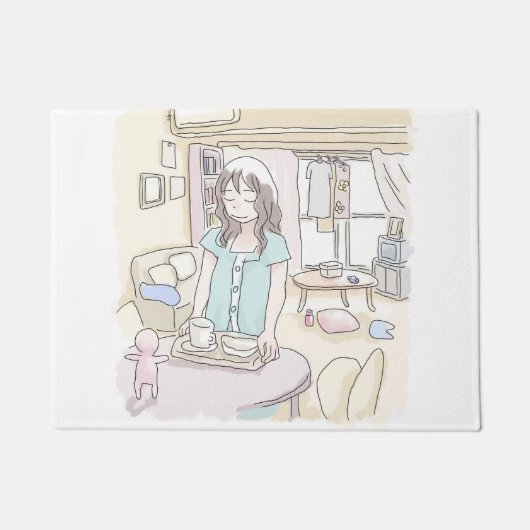 さにににじ DEURMAT (Voorkant)