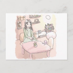 さにれいじ淡い 部 屋 と 足 の 裏 BRIEFKAART