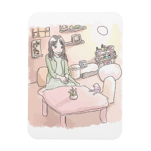さにれいじ 淡いお部屋と MAGNEET (Verticaal)