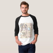 さにれやじ 素足 T-SHIRT (Voorkant volledig)