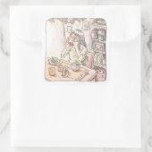 さむくごじ VIERKANTE STICKER (Tas)