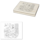 さむされじ RUBBERSTEMPEL (Gestempeld)