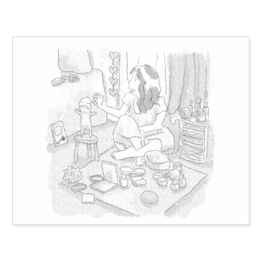 さむされじ RUBBERSTEMPEL (Afrduk)