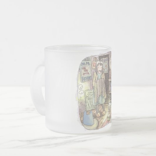 さやしごじ MATGLAS KOFFIEMOK (Voorkant links)